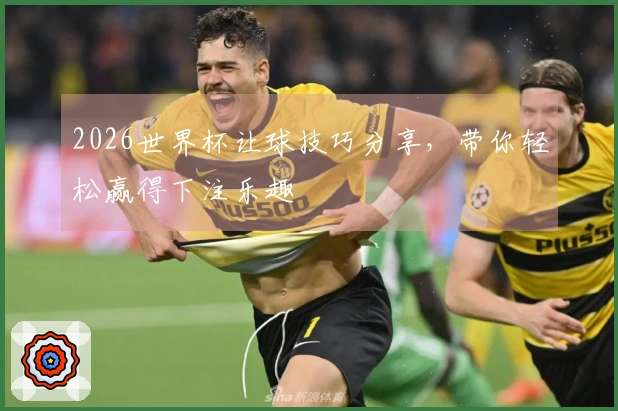 2026世界杯让球技巧分享，带你轻松赢得下注乐趣
